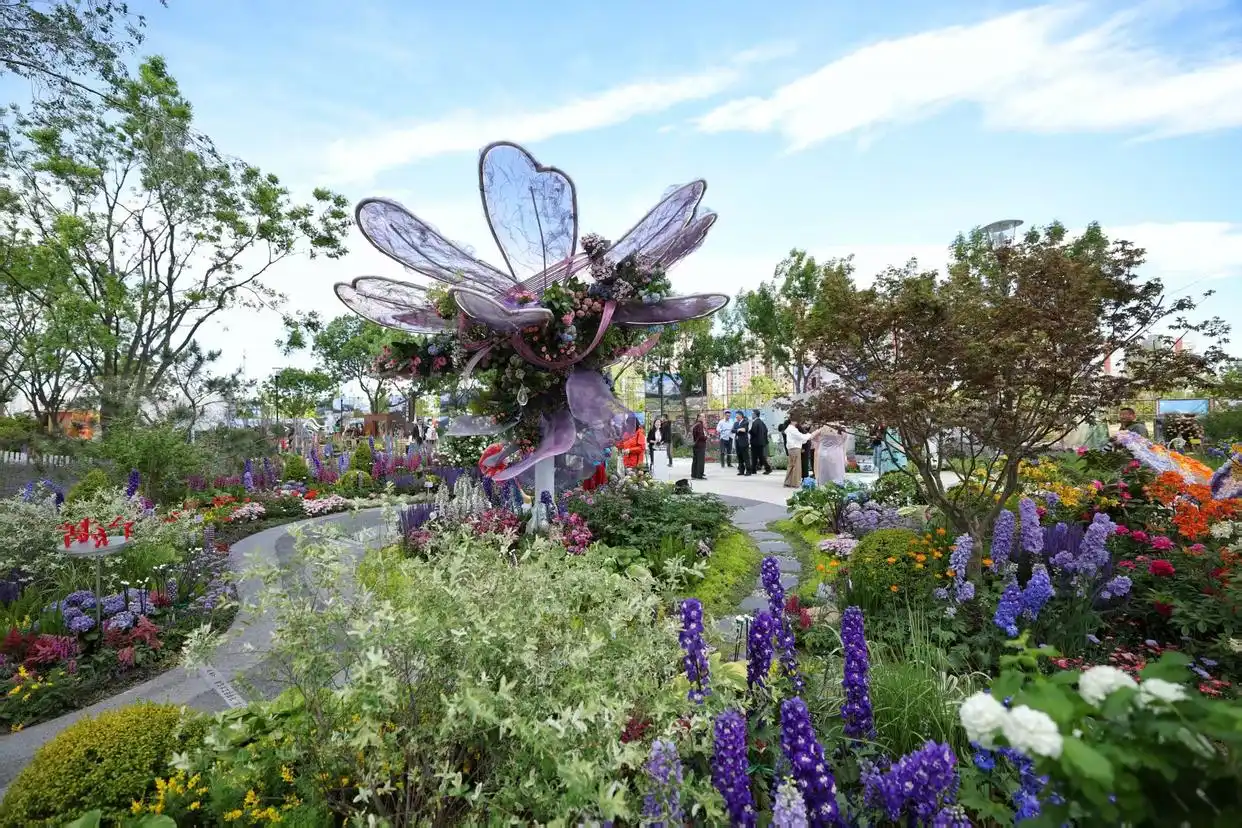 北京国际花展开幕，超1000种主流及珍稀花卉亮相